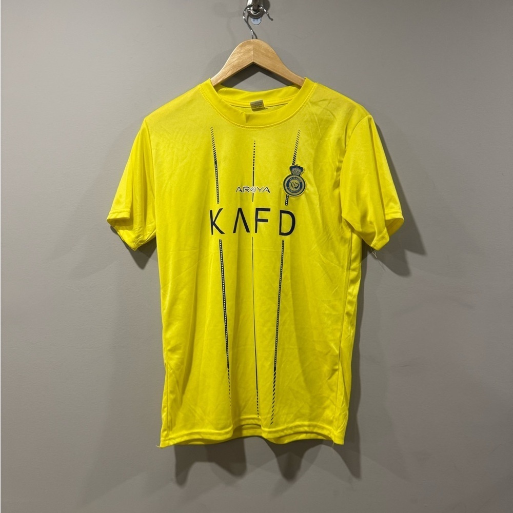 GS Ronaldo #7 Al Nassar Home Soccer Football Jersey